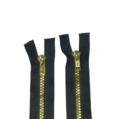 Cierre de plástico - Apariencia dorado