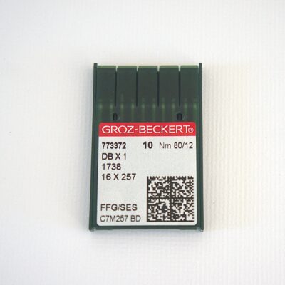 Aguja Bola Fina Groz-Beckert para Recta Industrial