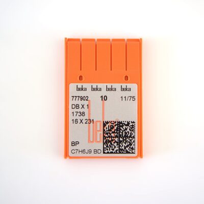 Aguja Bola Mediana Beka para Recta Industrial