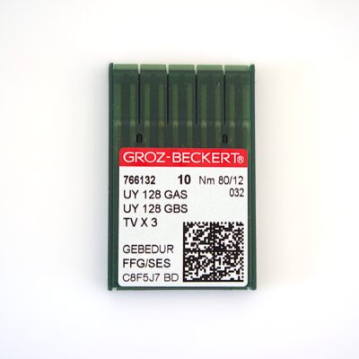 Aguja Dorada Bola Fina Groz-Beckert para Collareta